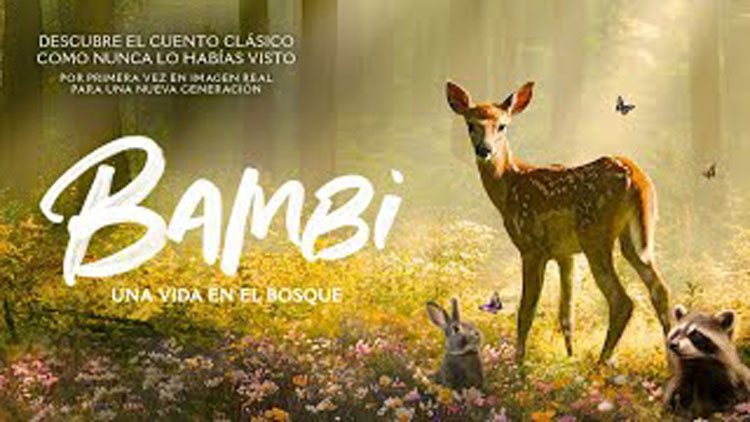 Bambi, una vida en el bosque...vuelve a la pantalla grande en imagen real