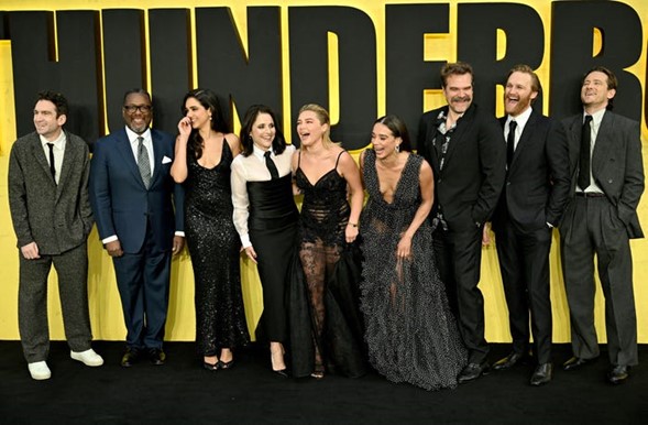 EL ELENCO Y LOS REALIZADORES DE THUNDERBOLTS SE REUNIERON EN LA PREMIERE DE LA PELÍCULA EN LONDRES