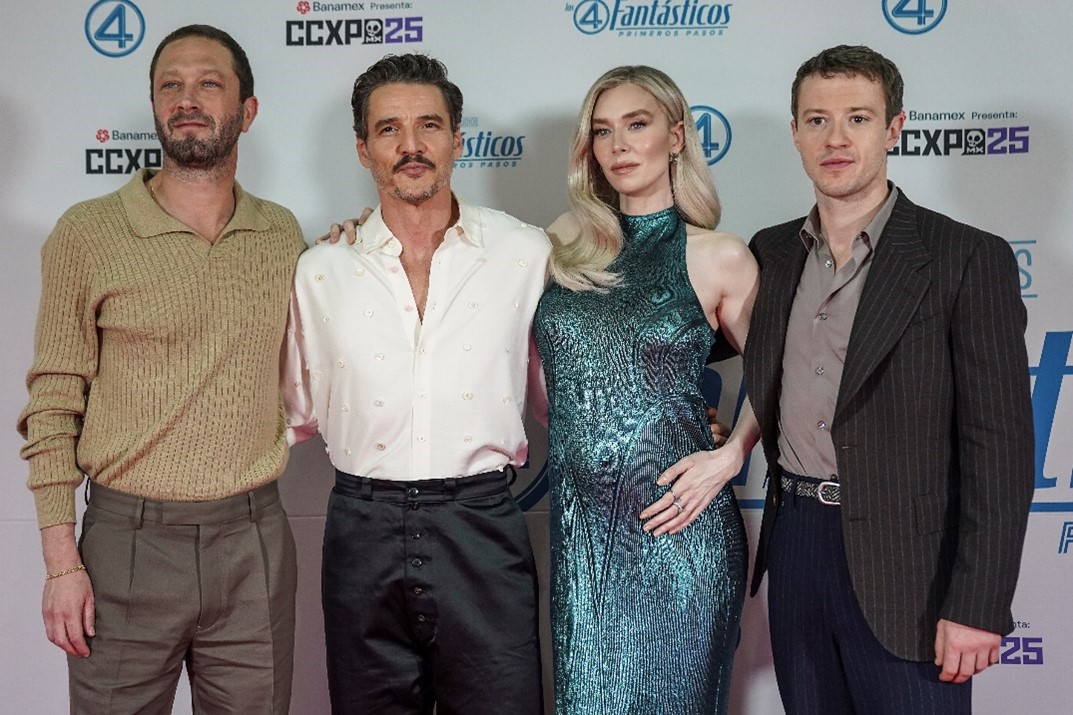 EL ELENCO DE LOS 4 FANTÁSTICOS: PRIMEROS PASOS  SORPRENDIÓ A LOS FANS EN CCXP MÉXICO 2025