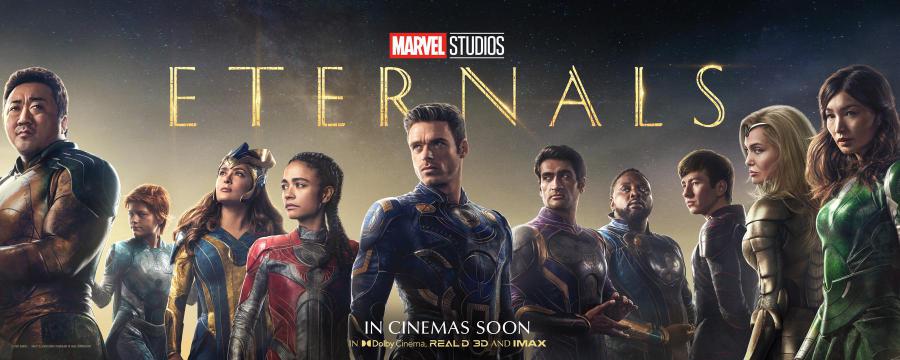 NUEVOS PÓSTERS Y DESCRIPCIÓN DE PERSONAJES DE ETERNALS DE MARVEL STUDIOS