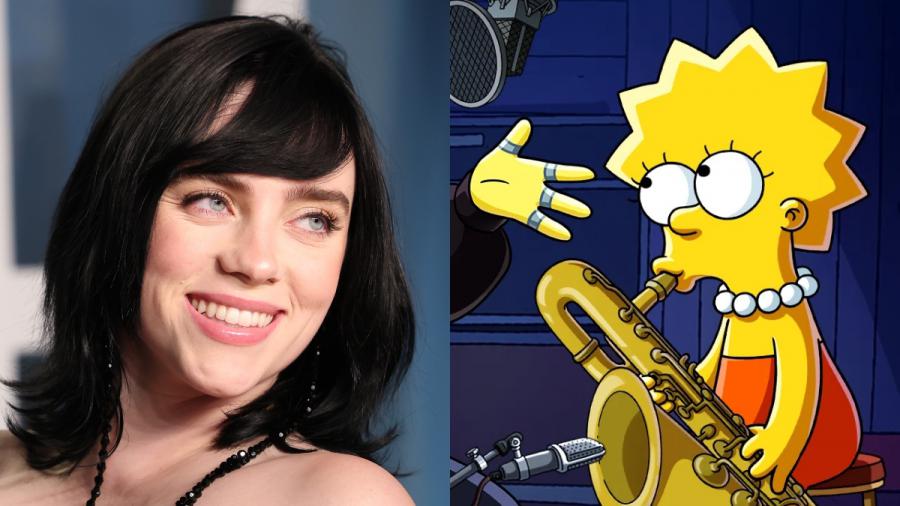 Billie Eilish en LOS SIMPSONS