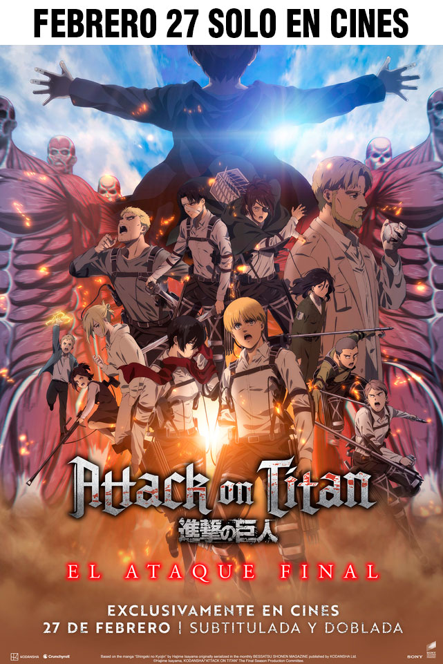 Attack on Titan: EL ATAQUE FINAL