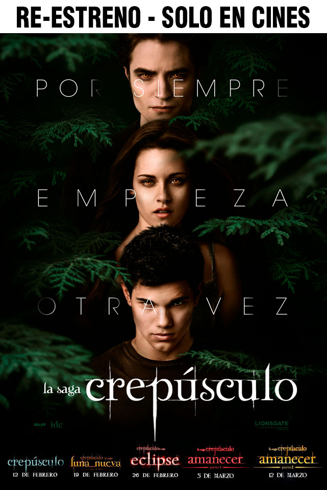 LA SAGA CREPÚSCULO