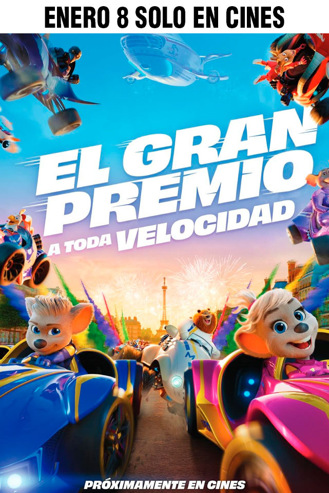 El gran premio a toda velocidad
