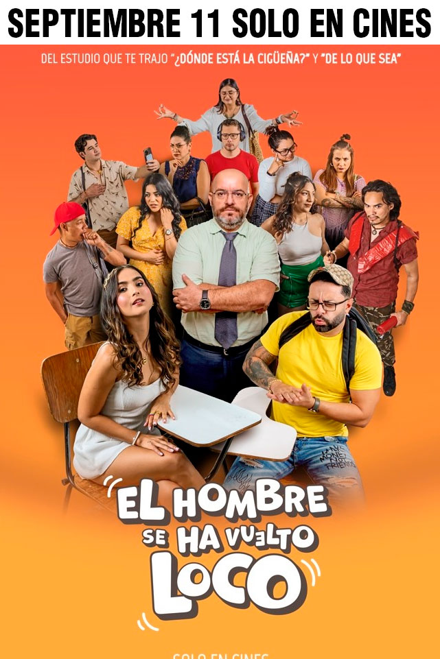 El hombre se ha vuelto loco
