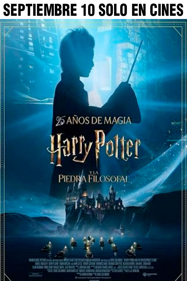 Harry Potter y la piedra filosofal 25 Aniversario
