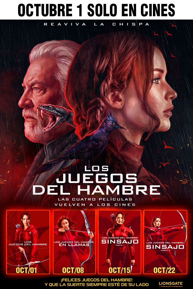 Reestreno Los Juegos del Hambre