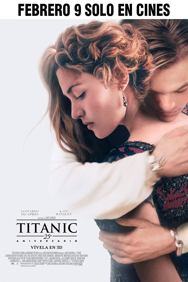 TITANIC en celebración de su 25° aniversario