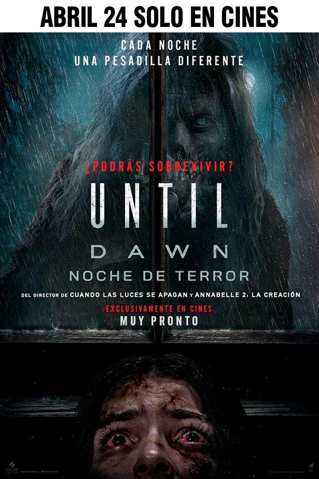 UNTIL DAWN NOCHE DE TERROR