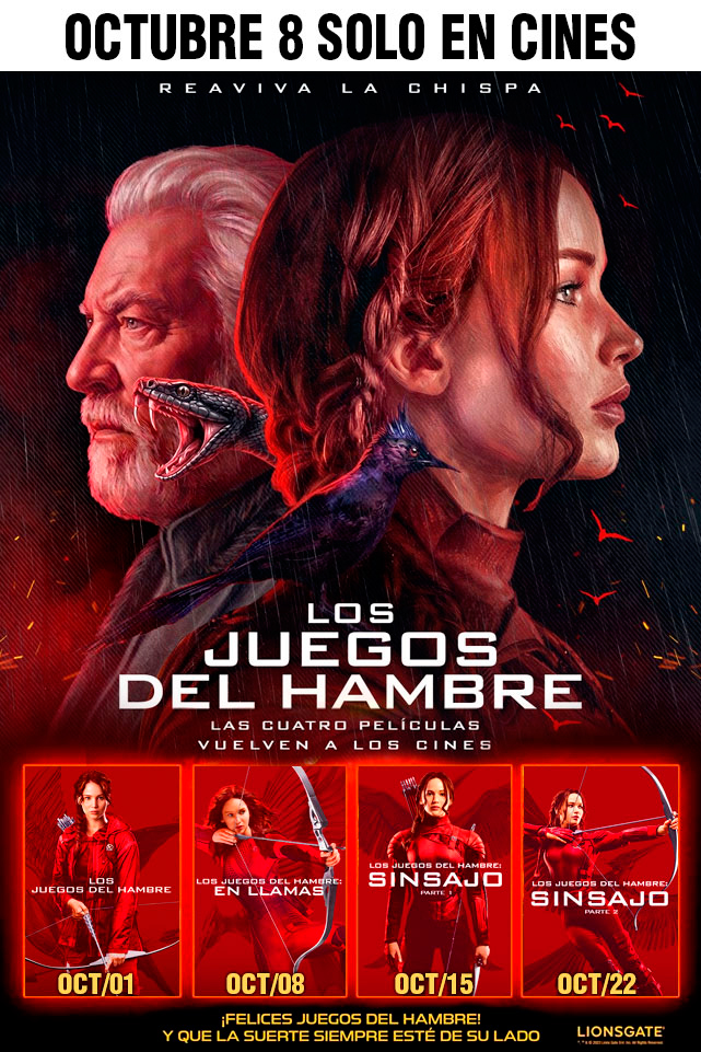 Reestreno Los Juegos del Hambre