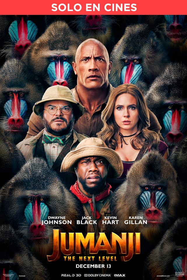 JUMANJI: SIGUIENTE NIVEL